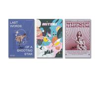 Ockxin A Set Of 3 Mitski Poster Singer Music Vintage Cover Poster Wall Art Canvas Posters Room Decorative Aesthetic Poster Print Decor Posters 08x12inch(20x30cm)-3pcs Style