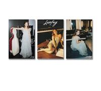 Ockxin A Set Of 3 Singer Poster Music Cover Poster Wall Art Canvas Posters Room Decorative Aesthetic Poster Print Decor Posters 08x12inch(20x30cm)-3pcs Style