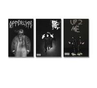 Ockxin A Set Of 3 Yeat Poster Album Minimalist Music Cover Poster Wall Art Canvas Posters Room Decorative Aesthetic Poster Print Decor Posters 12x18inch(30x45cm)-3pcs Style