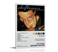Ockxin Deftones Poster Around The Fur Music Album Cover Music Posters for Room Aesthetic Canvas Wall Art Bedroom Decor12x18inch(30x45cm)