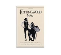 Ockxin Fleetwood Mac Poster Singer Rock Band Music Cover Music Posters for Room Aesthetic Canvas Wall Art Bedroom Decor12x18inch(30x45cm)