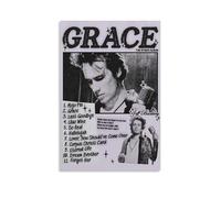 Ockxin Jeff Buckley Poster Music Singer Vintage Cover Music Posters for Room Aesthetic Canvas Wall Art Bedroom Decor12x18inch(30x45cm)