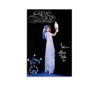 Ockxin Stevie Nicks Fleetwood Mac Poster Singer Rock Band Music Posters for Room Aesthetic Canvas Wall Art Bedroom Decor20x30inch(50x75cm)