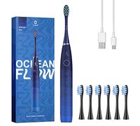 Oclean Flow Blue + 6 Brush Heads Black