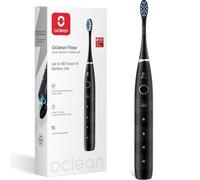Oclean Electric Toothbrush Flow, 180 Days Battery Life Sonic Electric Toothbrush for Travel, 5 Modes Sonic Toothbrush with IPX7 Waterproof for 2-Minute Timer Teeth Brushing, Black