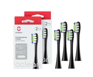 Oclean Professional Toothbrush Head 4 pcs Black