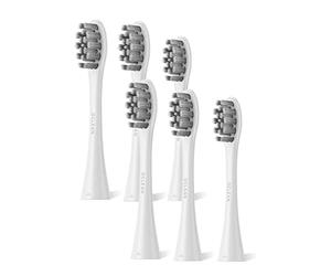 Oclean Replacement Toothbrush Heads, 6 Packs, White, Compatible with All Oclean Electric Toothbrush (Gum Care)