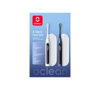 Oclean X Lite S Duo Set Smart Sonic Electric Toothbrush Blue + Grey 2 Toothbrushes