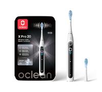 Oclean X Pro 20 Electric Toothbrush, 4 Cleaning Modes, Sonic Toothbrush with Timer, Touchscreen with 12 Range Tracking, 84,000 Movements/Minute, 40 Days Battery Life, Sonic Electric Toothbrush, White