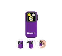 Oclip Pro Clip Light with Floodlight & Spotlight & Red Light Purple