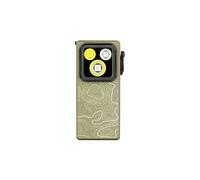 Oclip Ultra Clip-On EDC Light with Floodlight & Spotlight & UV Light Olive Topo