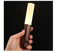 Oclon Portable Removable Indoor Rechargeable Wall Light, Motion Sensor Night Light, Indoor Sensing Light in corridors, Stairs, bedrooms, Kitchen Automatic Battery Night Light. (Walnut)