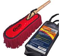 OCM Brand Premium Extra Large Car Duster with Durable Solid Wood Handle Includes Storage Cover - Professional Detailers Top Choice