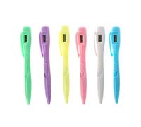 Ocobudbxw Ballpoint Pens 1Pcs Ballpoint Pen with Digital Clock Electronic Clock Pen Exam Pens Watch Pen