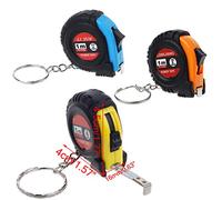 Ocobudbxw Retractable Ruler Tape Measure Key Chain Mini Pocket Size Metric 1m