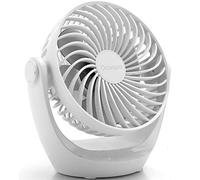 OCOOPA USB Desk Fan Table Fan with Strong Airflow & Quiet Operation, Portable Cooling Fan Speed Adjustable 360°Rotatable Head for Home Office Bedroom Table and Desktop