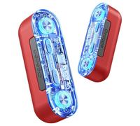 OCOOPA UT2S GamerPro Rechargeable Hand Warmers 2-Pack, 18W Fast Charge, Transparent Panel & 7-Color RGB Lights, 4 Heat Levels (100-137°F), Power Bank Function, Gaming & Outdoor Warmers