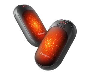OCOOPA UT3 Lite Magnetic Hand Warmers Rechargeable 2 pack, Electric Handwarmers Ultra Thin Light Portable for Pocket Gloves,3 Levels Heat, Up to 8 hrs, UL Certified,Idea Tech Gifts for Men, Women