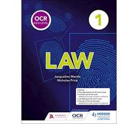 OCR AS/A Level Law Book 1