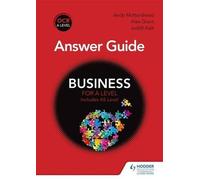 OCR Business for A Level Answer Guide (OCR A Level Business) by Andy Mottershead (2015-09-25)