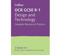 OCR GCSE 9-1 Design & Technology All-in-One Complete Revision and Practice: Ideal for the 2025 and 2026 Exams (Collins GCSE Grade 9-1 Revision)