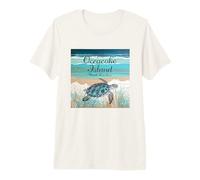 Ocracoke Island North Carolina Sea Turtle Beach Beach Decor Premium T-Shirt