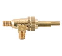 OCS Parts 719221 Range Top Burner Valve with Split Stem | Compatible Replacement for Vulcan Hart 00-719221 | Garland 1087696 | Dynamic Cooking Systems 13034