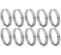 OCS Parts - Oetiker Ear Clamps 167 Series, 304 Stainless Steel, 38.1 mm Size, Pack of 10, Band Dimension 7 x 0.6 mm, Includes OCS Parts 2-Year Warranty