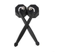 Octagon Billiard Chalk Holder Set 2 Pieces, Lightweight Plastic for Snooker Pool Cue Chalk