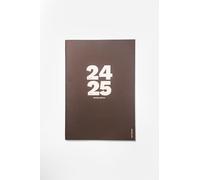 OCTÀGON DESIGN | 2024/2025 Big Monthly Planner PLUS A4 - Monthly Planner - 12 Months, August 2024 / July 2025-2 Pages for notes between months - Soft Cover - Cocoa Brown