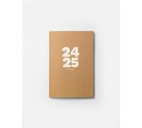 OCTÀGON DESIGN | 2024/2025 Small Monthly Planner PLUS similar A5 - Monthly Planner - 12 Months, August 2024/2025-2 Pages for Notes Between Months - Soft Cover - Kraft Colour