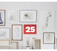 OCTÀGON DESIGN | 2025 Wall Planner | Calendar | Wall Planner | Every Day in Your Box | Best for Your Planning Board | 12 Sheets | Medium, A3