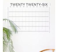 OCTÀGON DESIGN | 2026 Year Plan | Single Sheet Wall Planner | A0 Size - Horizontal (118.9W x 84.1H cm) | All Year in View | Great for Planning, Great for Gifting.