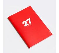 OCTÀGON DESIGN | 2027 Big Monthly Planner | Monthly Planner | 12 Months; January - December 2027 | Octagon's Iconic Monthly Planner | A4 Size | Red | Paperback
