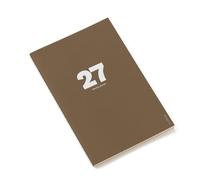 OCTÀGON DESIGN | 2027 Big Monthly Planner PLUS | Monthly Planner | 12 Months; January - December 2027 | 2 Pages for Notes Between Months | A4 Size | Cappuccino Colour