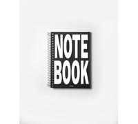 OCTÀGON DESIGN | CleverCanvas A5 - Professional spiral notebook - Quality paper ideal for writing or drawing - Similar size A5 - Dot guideline - Bold design - Semi-hard cover - Black