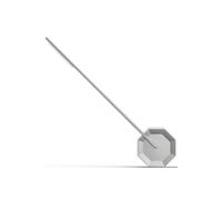 Octagon Portable One Desk Lamp - Silver Gingko Design Silver One Size