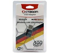 OCTAGON WL088 Optima USB WLAN Adapter 300 Mbit/s - 2.4GHz Wireless Band Mini WiFi Stick, WiFi 4 Standard (802.11 b/g/n), Plug & Play Dongle for Satellite Receiver, Desktop PC/Computer, Notebook