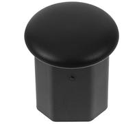 Octagonal Black Tpe Hockey Stick End Cover for Protection