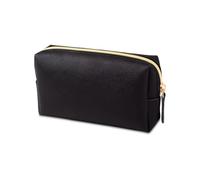 Octagonal Cosmetic Bag Pu Leather Waterproof Portable Cosmetic Bag Travel Toiletry Bag Gift for Girls Women and Daughters