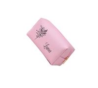Octagonal Cosmetic Bag with Waterproof Fabric High Capacity Storage Solution for Beauty Tool Dopamines Color Makeup Bag