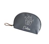 Octagonal Cosmetic Bag with Waterproof Fabric High Capacity Storage Solution for Beauty Tool PU Polyester Travel Makeup Bag