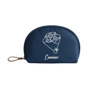 Octagonal Cosmetic Bag with Waterproof Fabric High Capacity Storage Solution for Beauty Tool PU Polyester Travel Makeup Bag