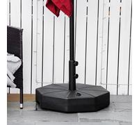 Octagonal Garden Parasol Base Holder Outdoor Market Umbrella Stand Weights