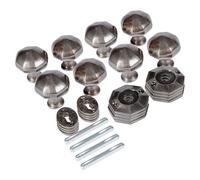 Octagonal Rim & Mortice Door Knob - W60mm - Pack of 4 Hammer and Tongs Grey 10000mm_x_520mm