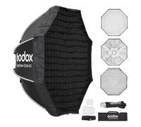 Octagonal Softbox with Bowens Mount 60cm Portable Foldable Quick Release Soft Box with Grid and Diffuser