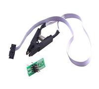 OctagonStar SOP8 SOIC8 Flash Chip IC Test Clips Socket Adpter Programmer BIOS/93/24/25(1 Set)