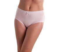 Octave 3 PACK : Womens Passionelle Ribbed Pastel Colour Super Soft Cotton Full Briefs [3X]