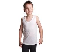Octave® British Made Boys Thermal Sleeveless Vest (Extra Warm) - Size 6/8 Years, Colour White