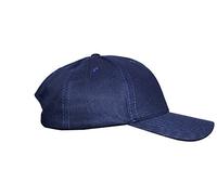 Octave® Cap, Unisex Baseball Cap for Men & Women, Baseball Cap, Adjustable Cotton Hat for Men & Women, Classic Plain Sports Caps, Multiple Colours & Styles (Dark Navy)